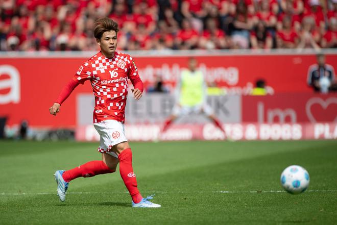 日本中場佐野海舟德甲跑動(dòng)距離第一，393.7公里