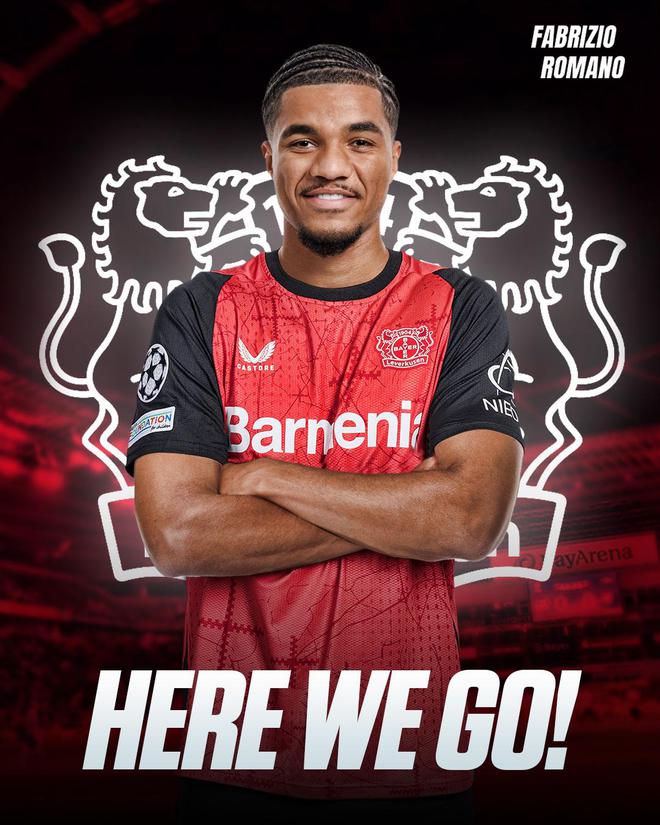 HWG：勒沃庫森簽蒂爾曼，總價3500-4000萬歐。