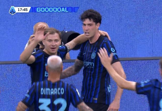 巴雷拉意甲十季助攻，五大聯(lián)賽中場僅三人同期如此。