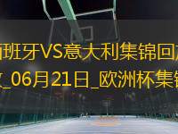 06月21日歐洲杯小組賽B組第2輪西班牙vs意大利精彩片段