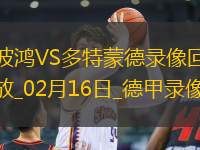 02月16日德甲第22輪波鴻vs多特蒙德全場錄像