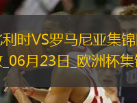 06月23日歐洲杯小組賽E組第2輪比利時(shí)vs羅馬尼亞進(jìn)球視頻